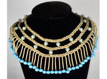 Seriously Special Full Neck Cleopatra Vintage Necklace
