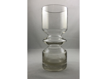 Mid Century Glass Vase By Nanny Still For Riihimaen Lasi Called TIMALASI