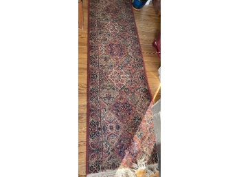 Beautiful Vintage Runner. No Tags. Appears To Be Wool