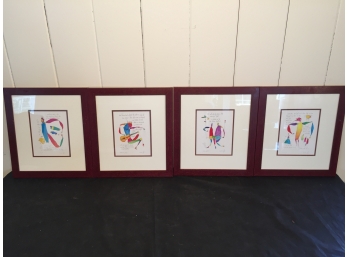 Set Of Four Brian Andreas Prints