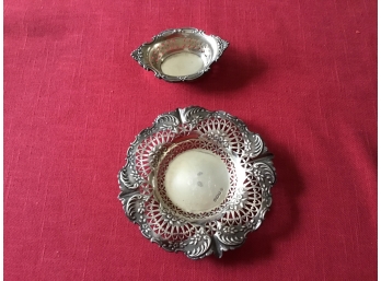 Silver Plate And Sterling Pieces