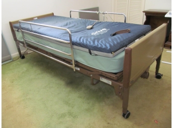Electric/Manual Hospital Bed With Remote