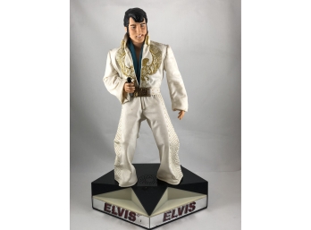 Vintage Collectible Dancing Elvis Music Box Toy 1987 By Starr Associates