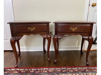 Pair Of Single-drawer Night Stands