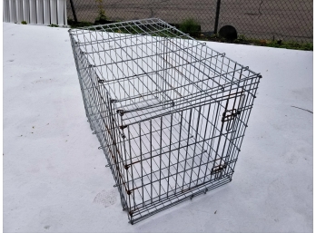 Large Metal Animal Crate Cage