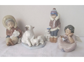 Lladro Porcelain Figurine Lot
