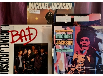Michael Jackson Vinyl Lot