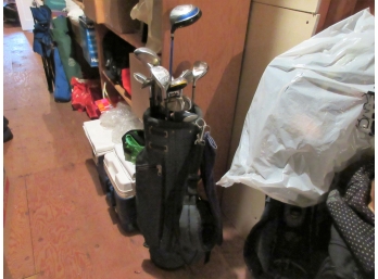 Golf Bag With Lefty Clubs