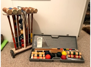 Two Croquet Sets