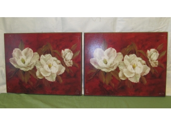 Pair Of Wall Art Pieces