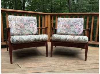 *UPDATED* Pair Of Made In Denmark  Lounge Chairs