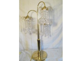 Hollywood Regency Style Fountain Lamp