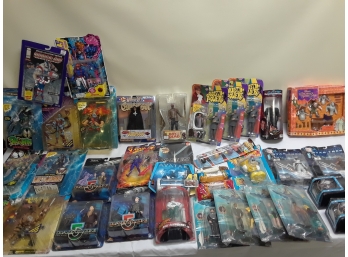 Large Collection Of Miscellaneous Action Figures - All New In Packages