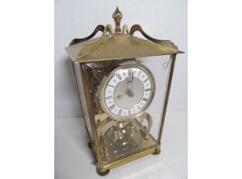 Vintage Brass Schatz Carriage Clock