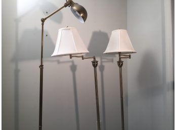 Three Floor Lamps