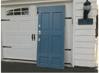 36' Solid Oak Entry Door