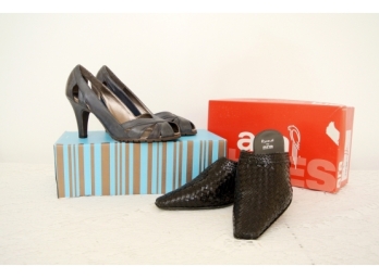 Two Pair Ara Ladies Shoes - 7½