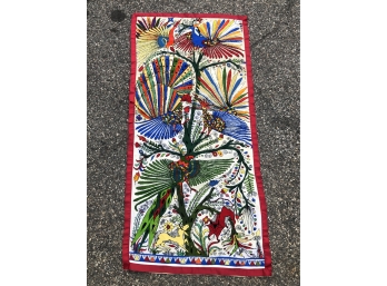 Vibrant Bird Tapestry