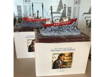 2 Cheryl Spencer Collin Ships- Nantucket & San Francisco