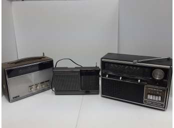 Vintage Three Band Weather Radios