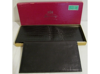 Vintage Unused Alligator And Leather Wallet Lot (See Additional Pictures)
