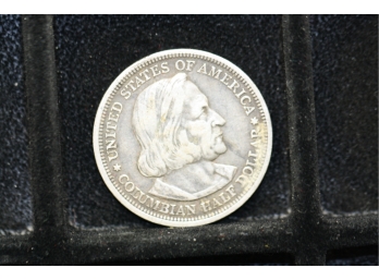 1893 Columbian Exposition Silver Half Dollar