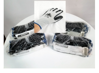 48 Pairs Of Memphis 9673M Flex-Tuff Latex Knit Work Gloves - Size Medium