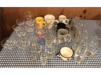 Large Group Of Cups, Mugs And More