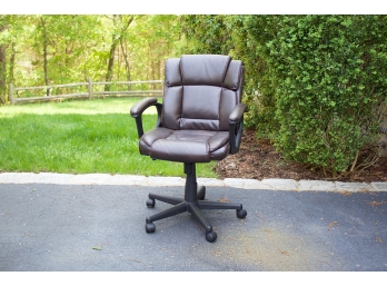 Leather Adjustable Desk Chair