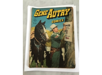 Vintage Comics From The Gene Autry Series