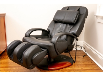 Sharper Image Genuine Leather  Massage Chair