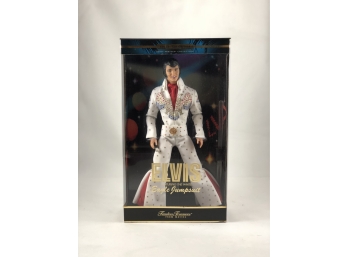 RARE Sealed Elvis White Eagle Jumpsuit 'Timeless Treasures' Doll By Mattel