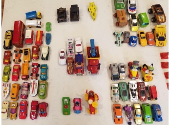 Lot Of 66 Matchbox-Hot Wheels- Other Assorted Toy Vehicles
