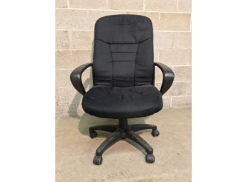 Nice Adjustable Tall Back Rolling Cloth Office Chair