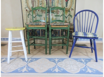 Grouping Painted Kitchen Seating