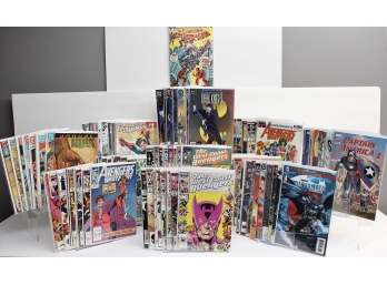 Lot Of 100 Comic Books - Avengers, Captain America, Batman, Hulk And More