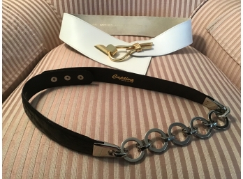 Pair Of Stylish Designer Belts