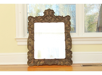Decorative Carved Wood Framed Mirror