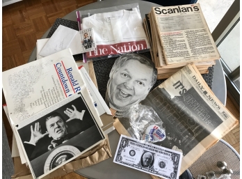 American Political Memorabilia And Scanlan's Magazines