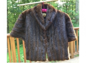Vintage Pacifics Mink Stole By Rudolf Voll