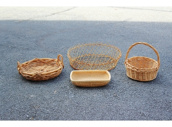 Group Four Of Baskets - One Metal