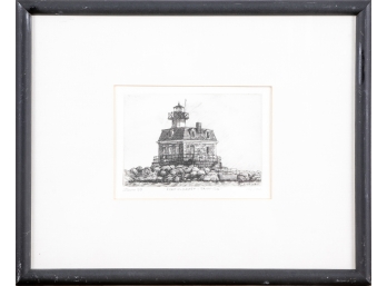 Pencil Signed Lithograph Penfield Reef In Fairfield, Limited Edition