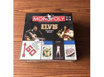 Sealed Elvis Monopoly Board Game