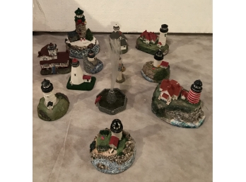 Large Lot Of Miscellaneous Light Houses