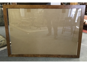 Large Frame With Plexi Glass