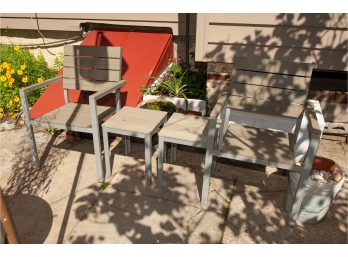 Patio Chairs And Side Tables