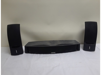 Bose Surround Sound Speakers Left, Right And Center