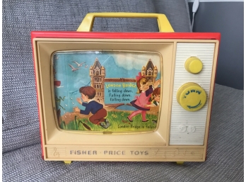 Vintage Fisher Price Children's 'TV'