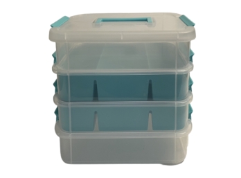 Multi Tier, Multi Compartment Storage Container