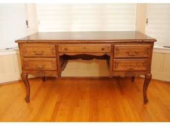 Vintage French Oak  Desk
